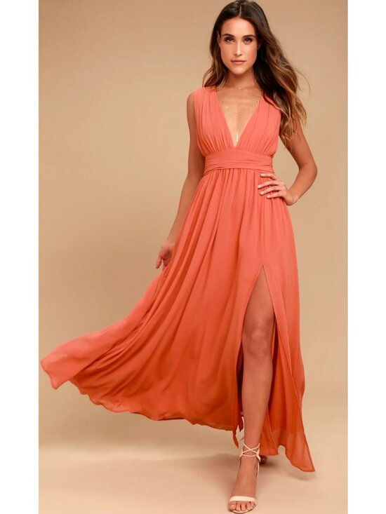 Lulus Dresses & Skirts - Lulus Pink Heavenly Hues Maxi Dress Women's Size XS New With Tags!